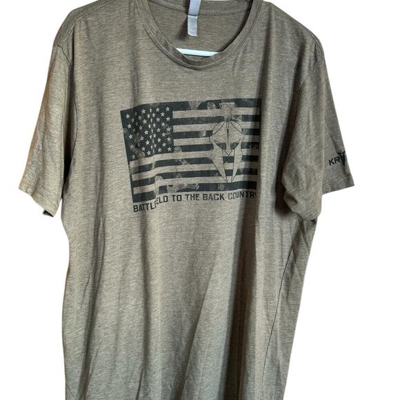 Men’s XXL t-shirt, KRYPTEK, BATTLEFIELD TO THE BACKCOUNTRY - Picture 1 of 8